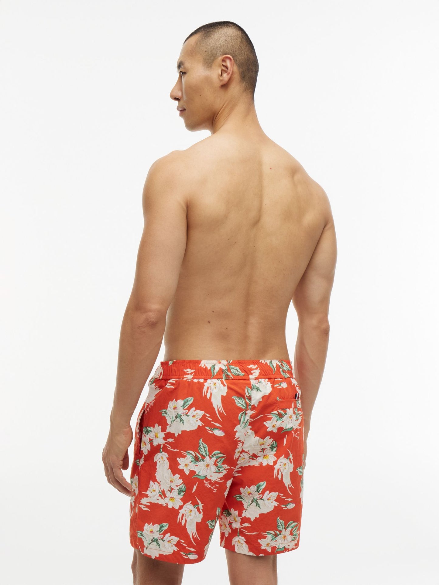 Tommy Hilfiger Floral Print 7" Swim Trunk