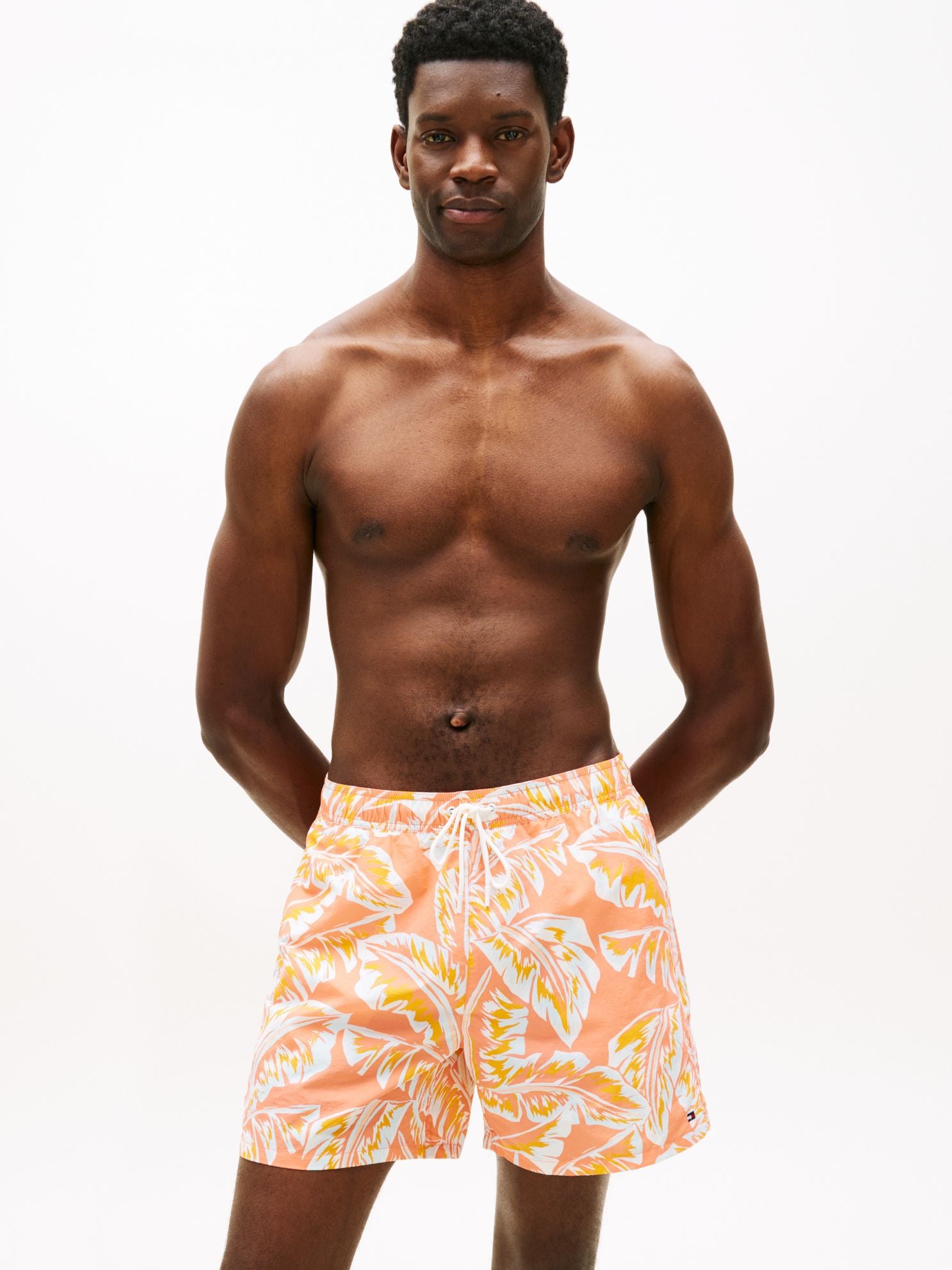 Tommy Hilfiger Printed 7" Swim Trunk
