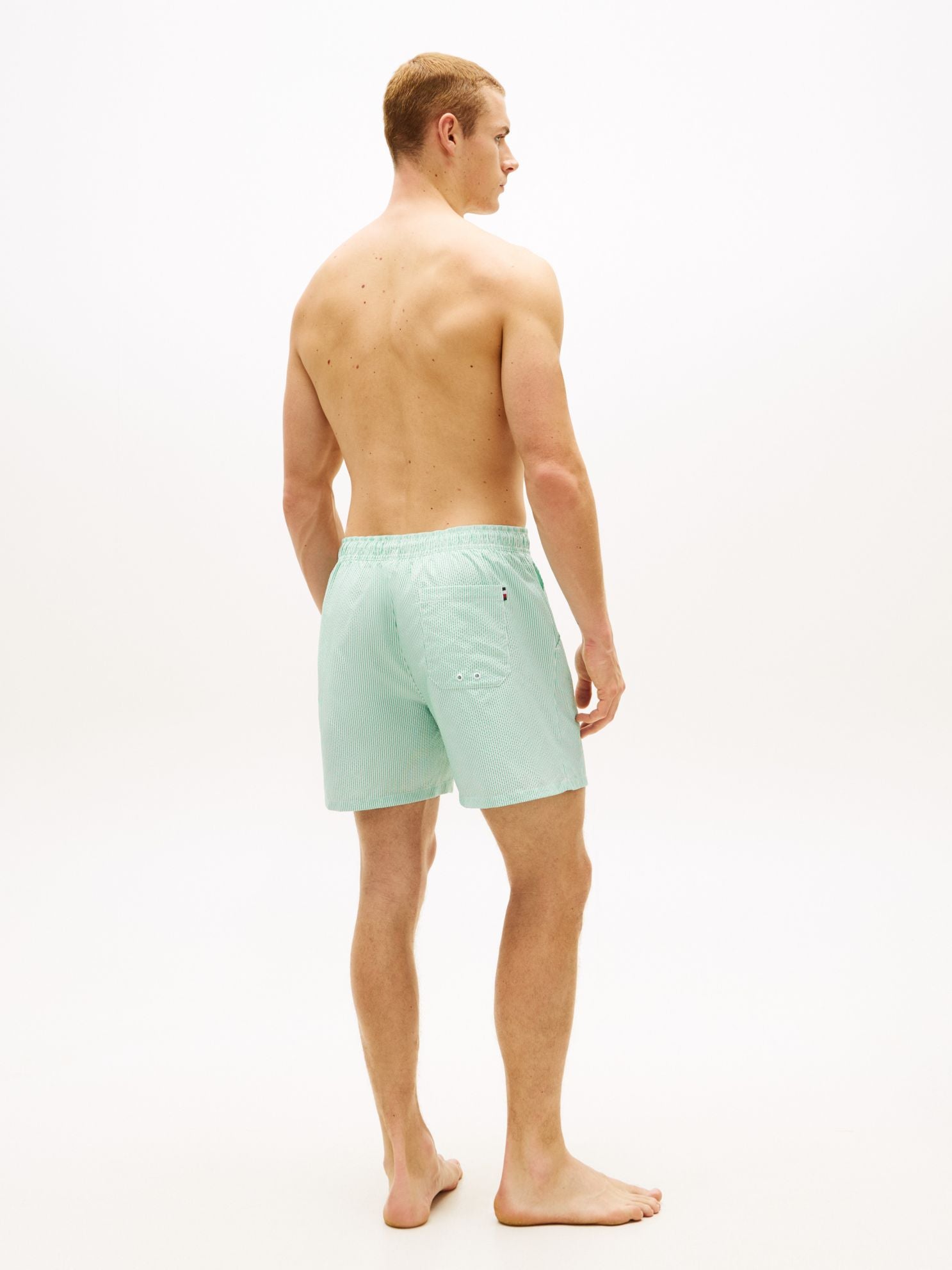 Tommy Hilfiger Striped 7" Swim Trunk