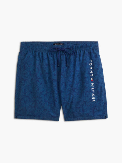 Tommy Hilfiger Palm Leaf Print 7" Swim Trunk