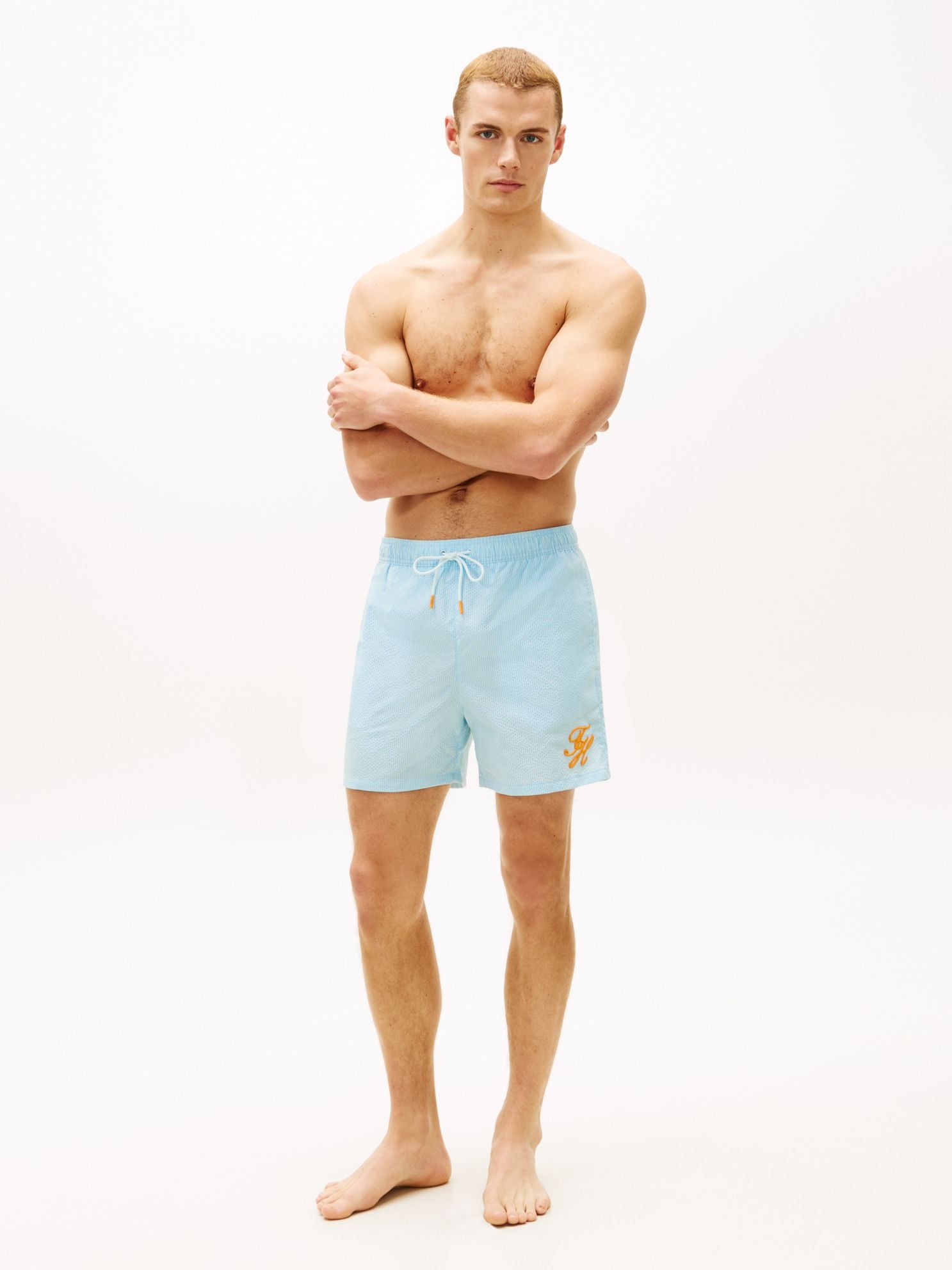 Tommy Hilfiger Script Monogram 5" Swim Trunk