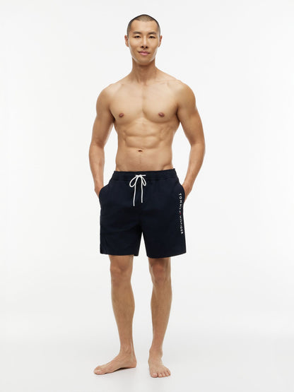 Tommy Hilfiger Tommy Logo 7" Swim Trunk