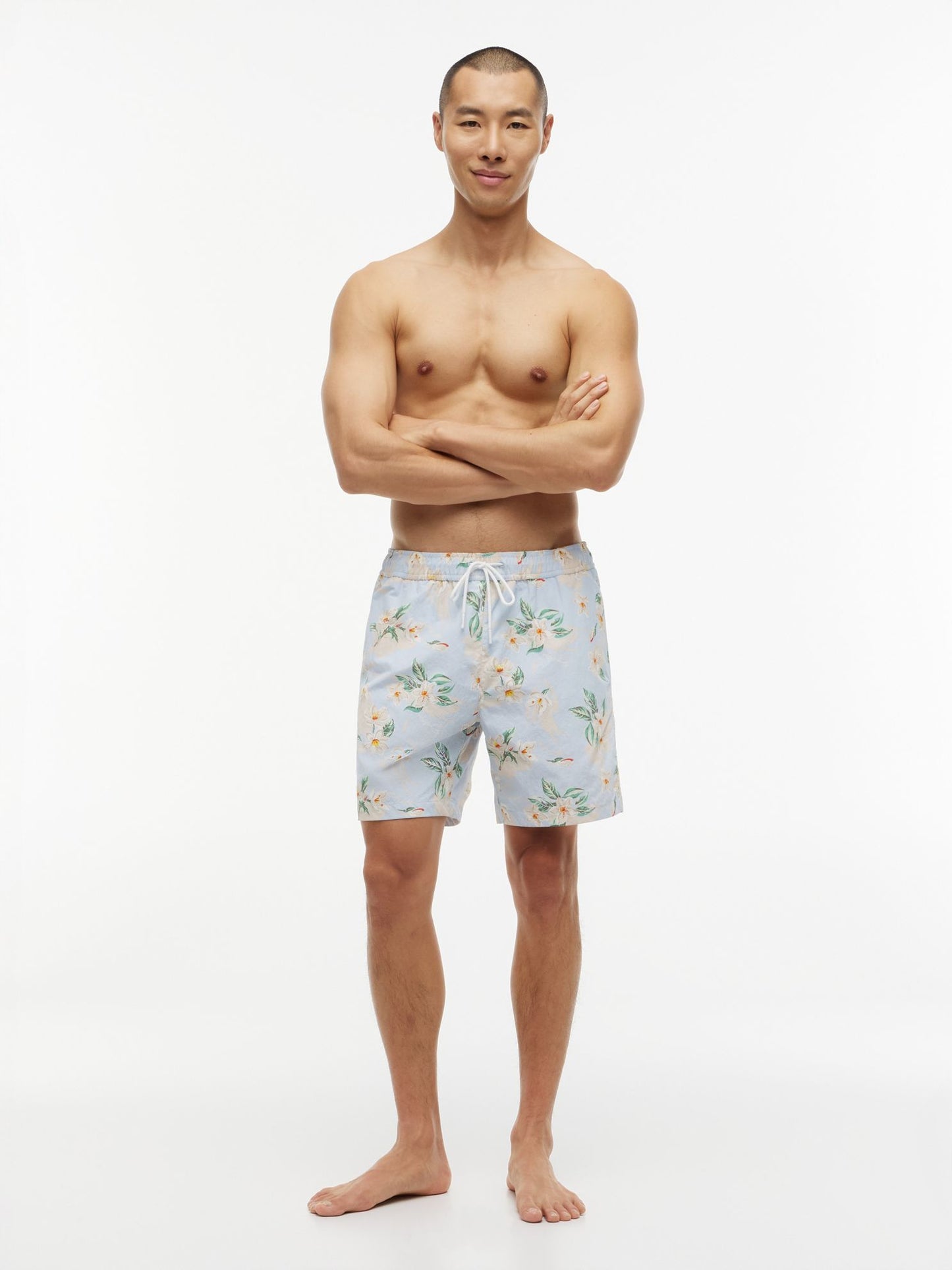 Tommy Hilfiger Floral Print 7" Swim Trunk