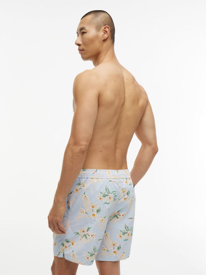Tommy Hilfiger Floral Print 7" Swim Trunk