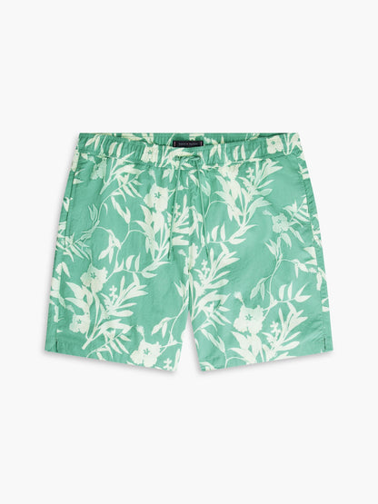 Tommy Hilfiger Tropical Print 7" Swim Trunk