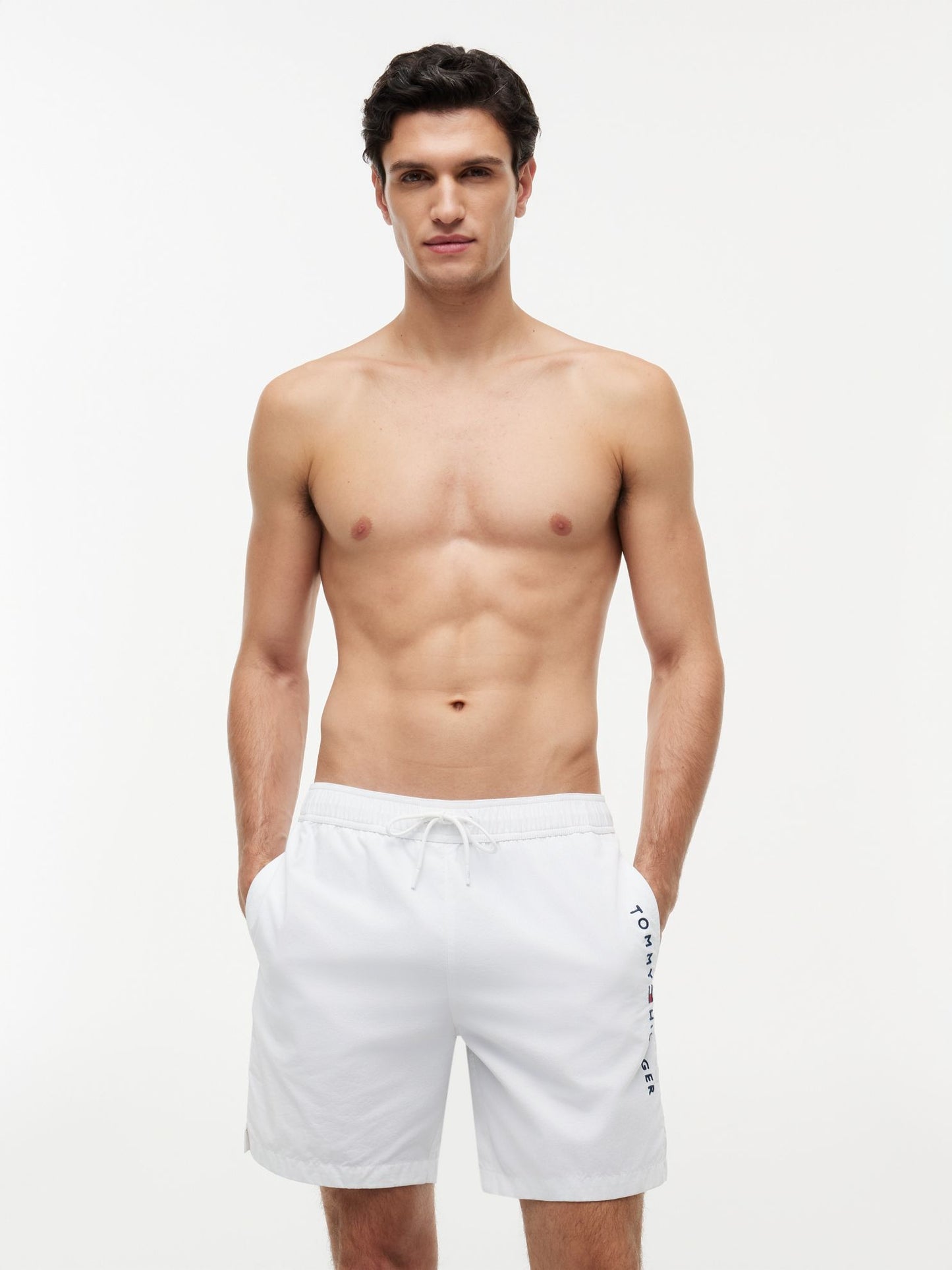 Tommy Hilfiger Tommy Logo 7" Swim Trunk