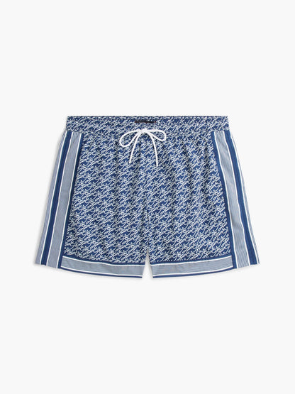 Tommy Hilfiger Allover Scrip Monogram 5" Swim Trunk