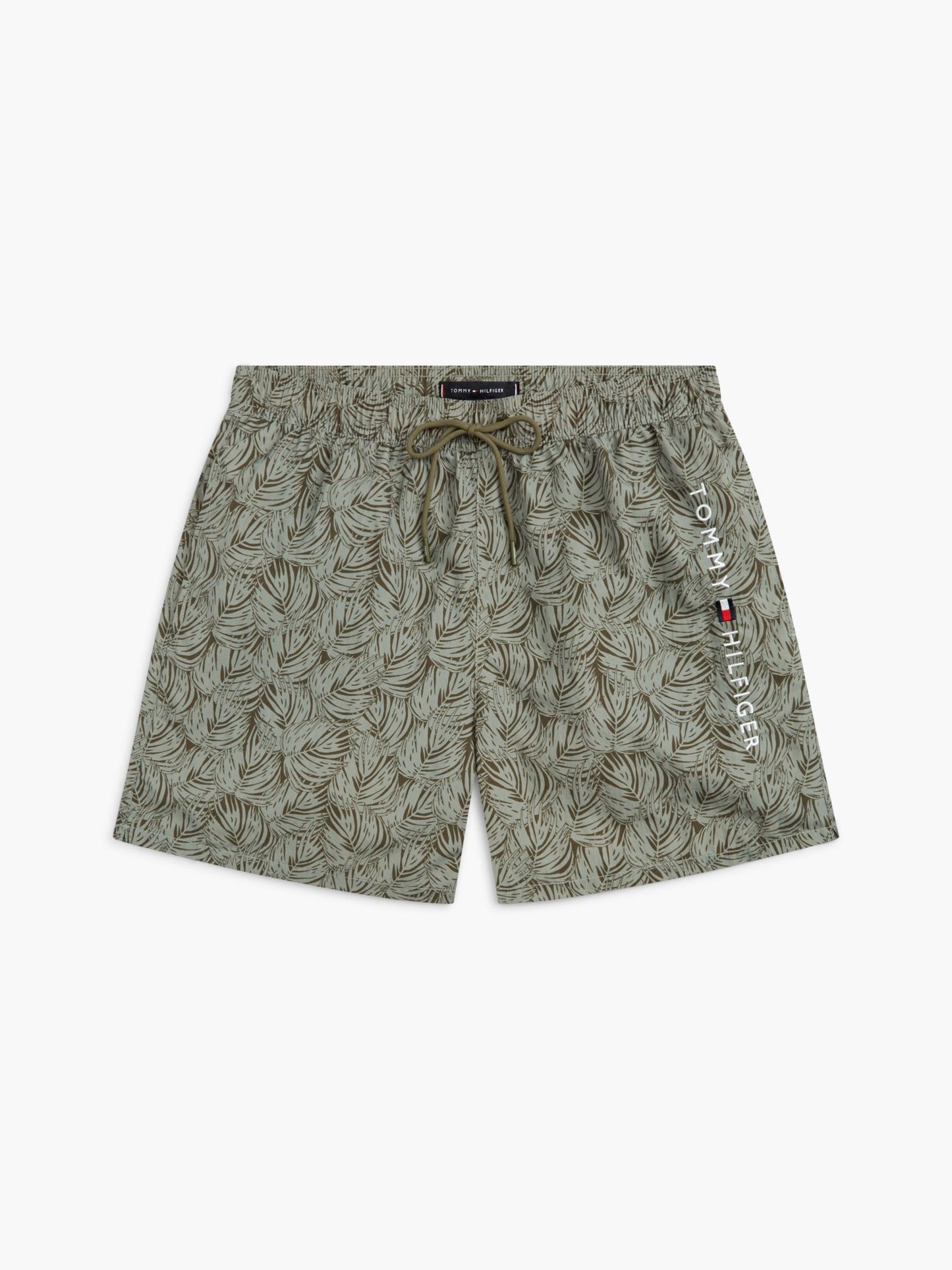 Tommy Hilfiger Palm Leaf Print 7" Swim Trunk