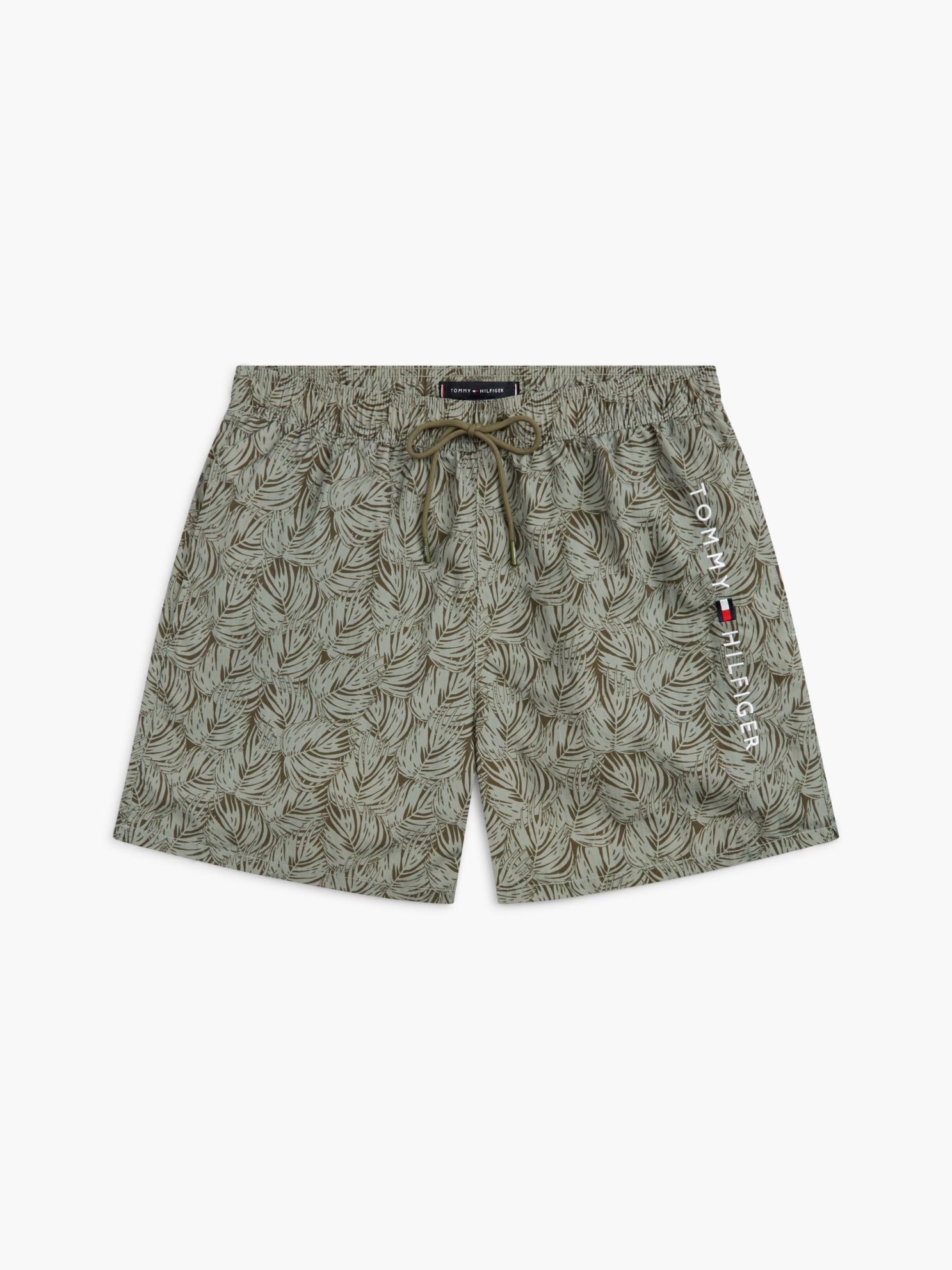 Tommy Hilfiger Palm Leaf Print 7" Swim Trunk
