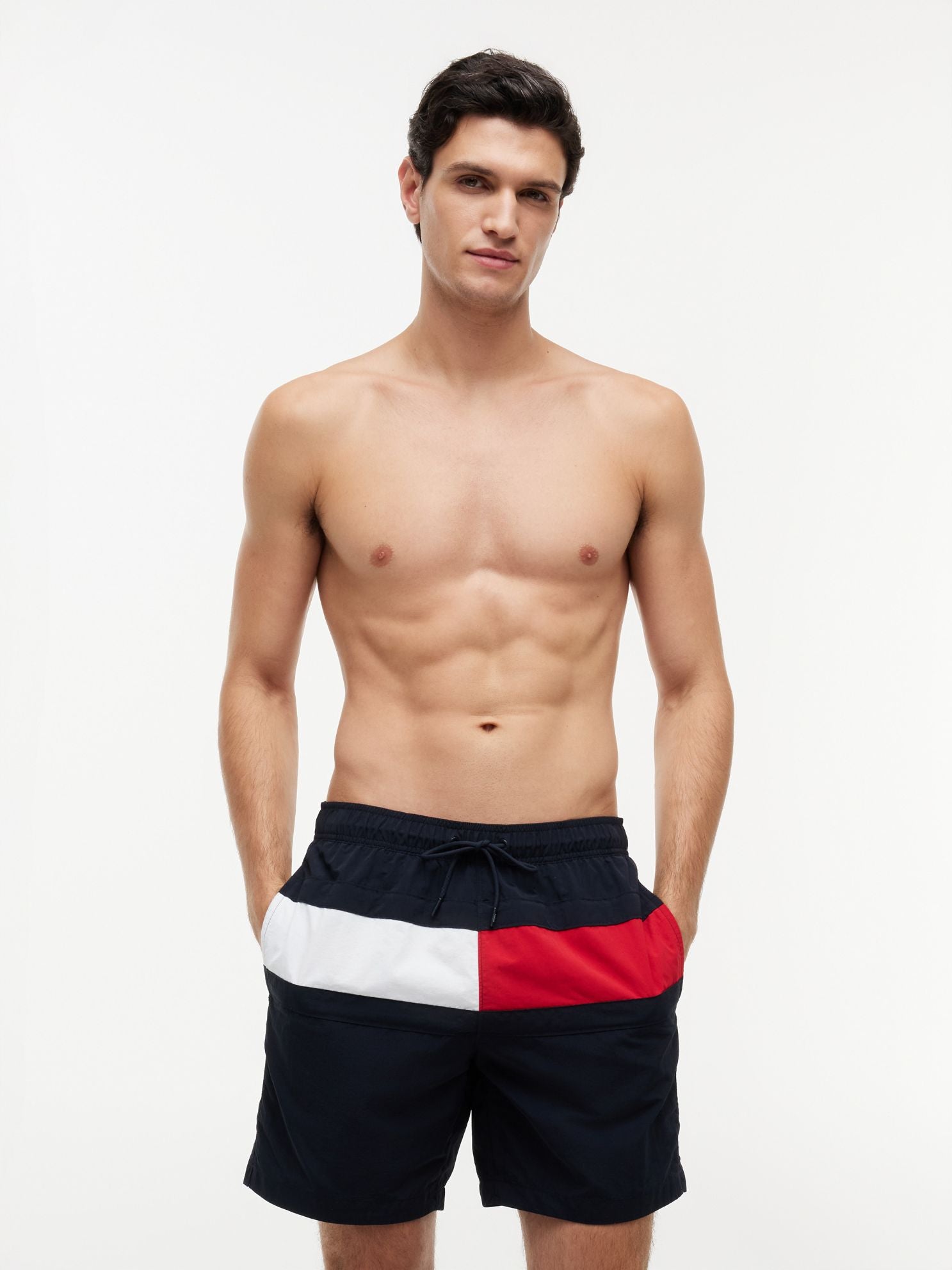 Tommy Hilfiger Flag Logo 7" Swim Trunk