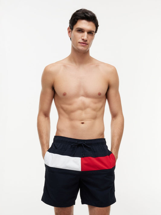 Tommy Hilfiger Flag Logo 7" Swim Trunk