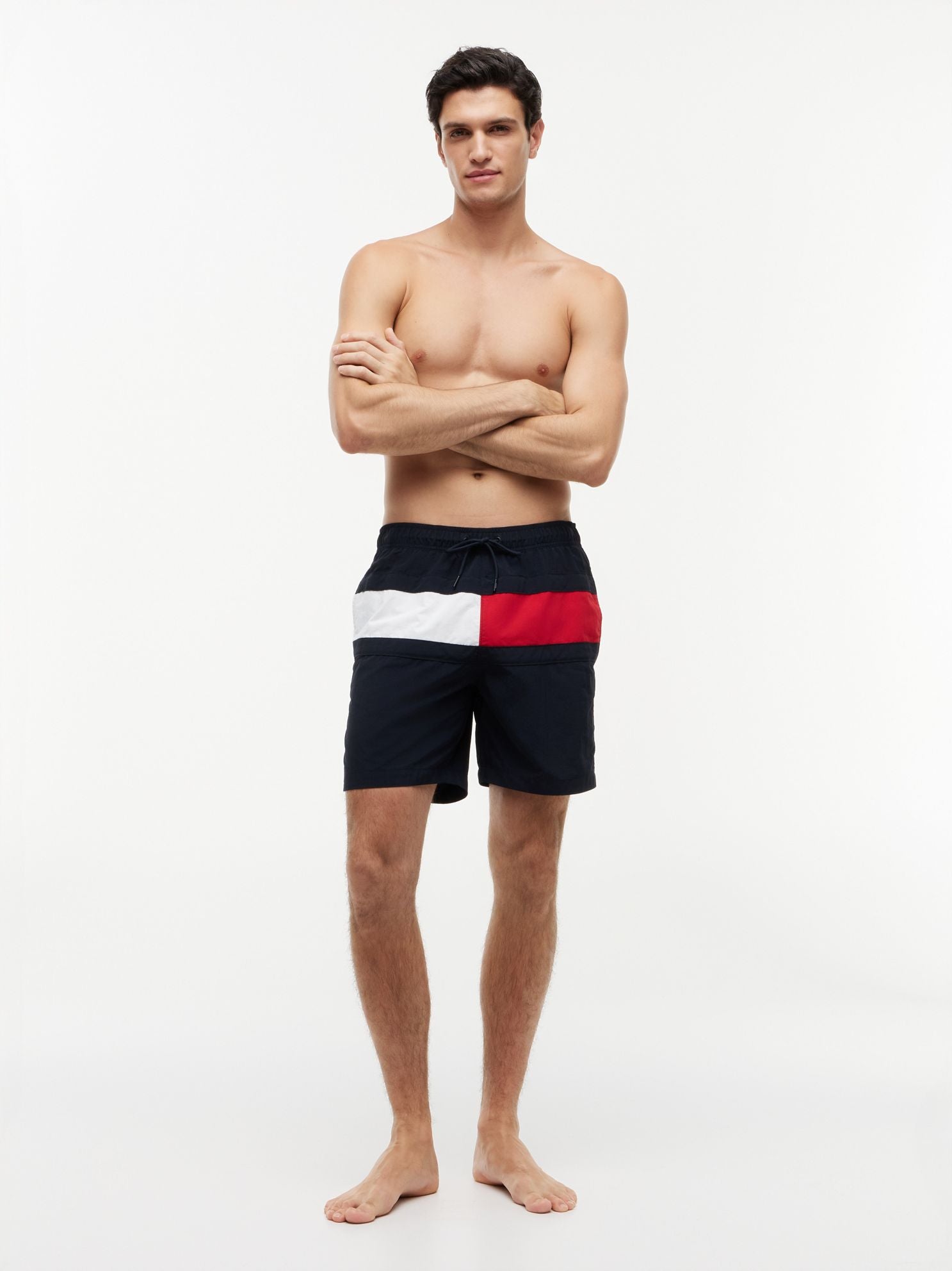 Tommy Hilfiger Flag Logo 7" Swim Trunk