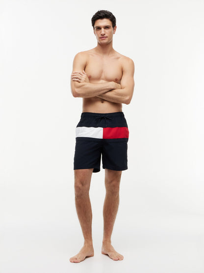Tommy Hilfiger Flag Logo 7" Swim Trunk