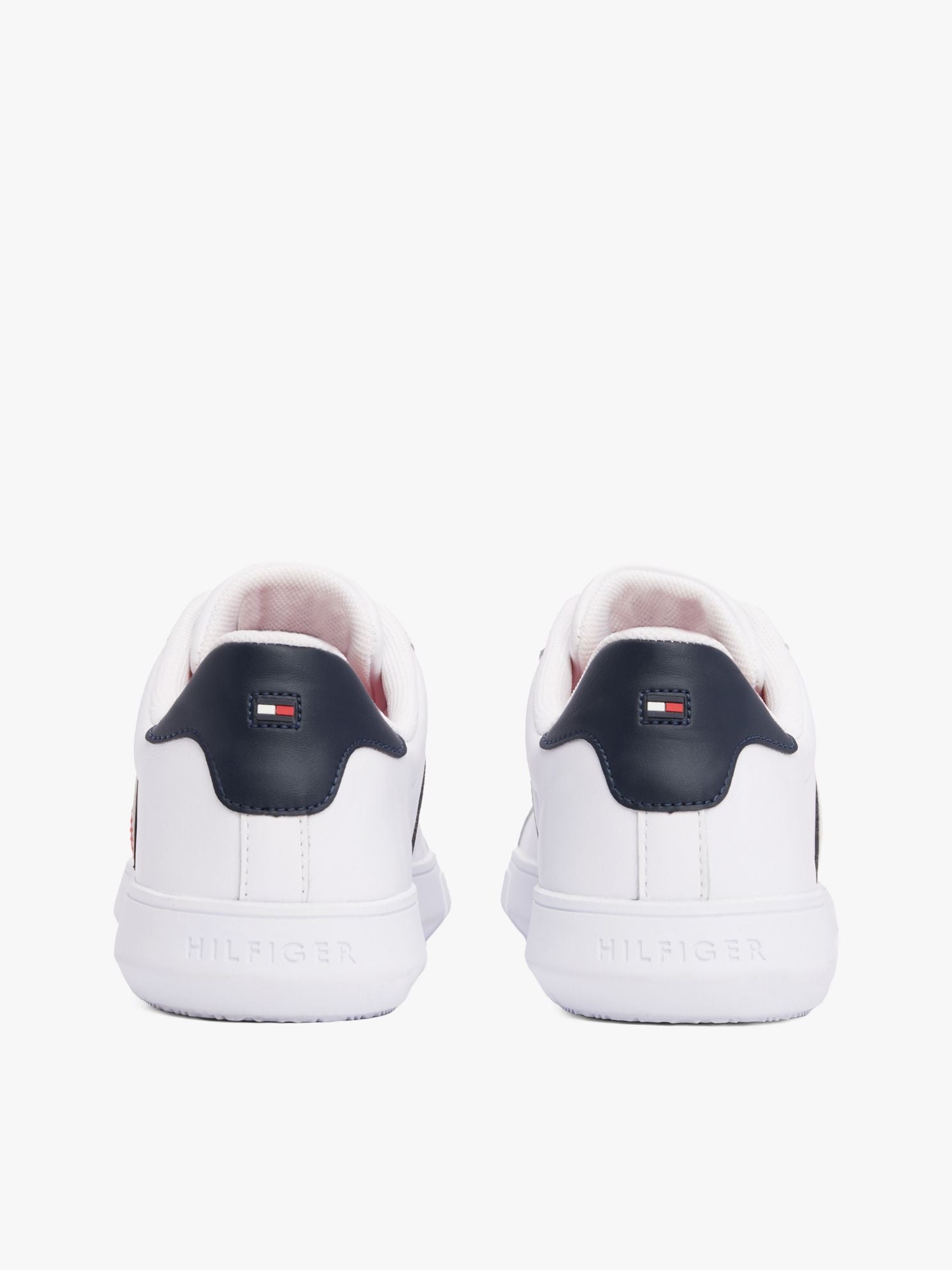 Tommy Hilfiger Stripe Leather Cupsole Sneaker