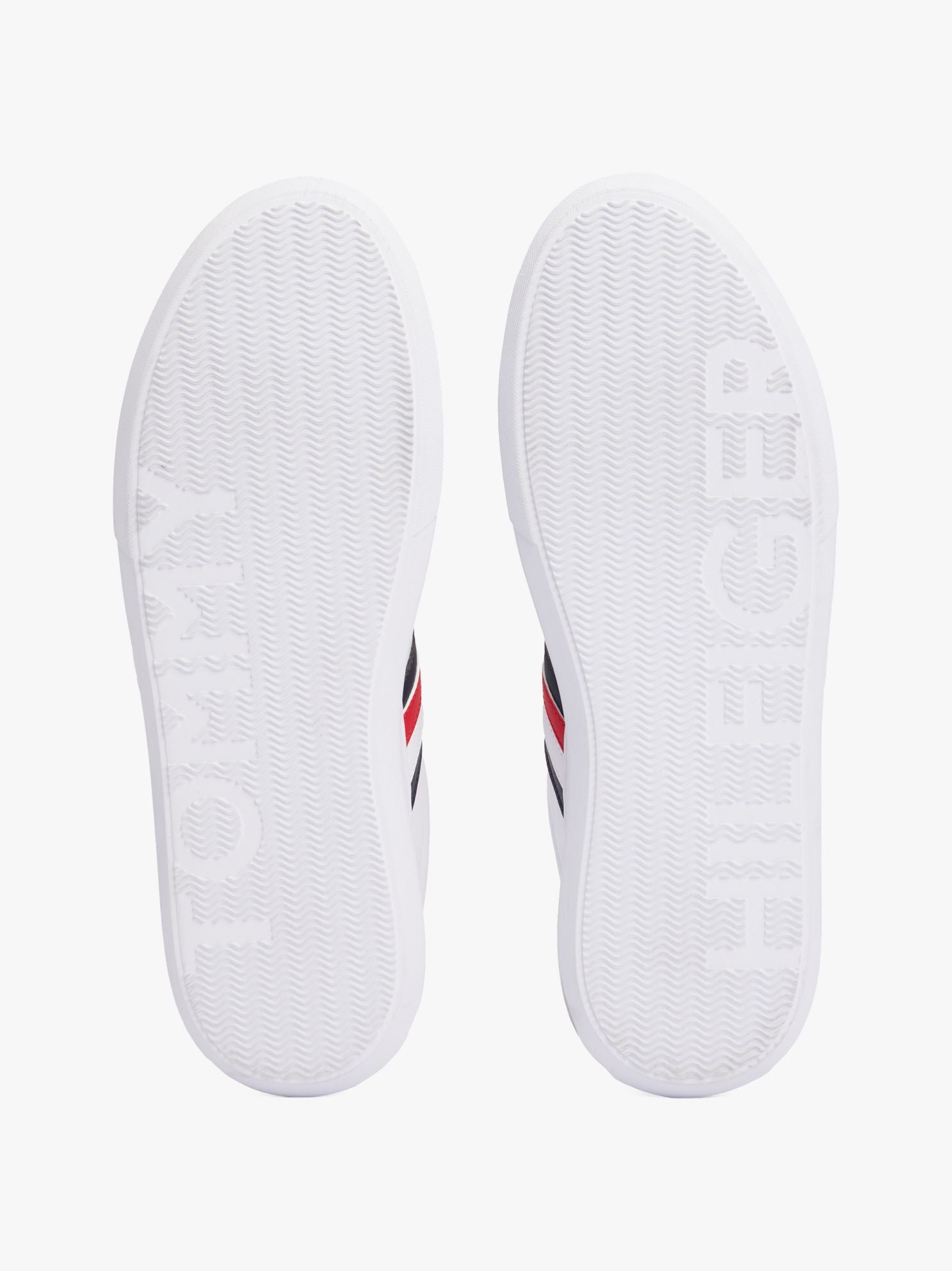 Tommy Hilfiger Stripe Leather Cupsole Sneaker