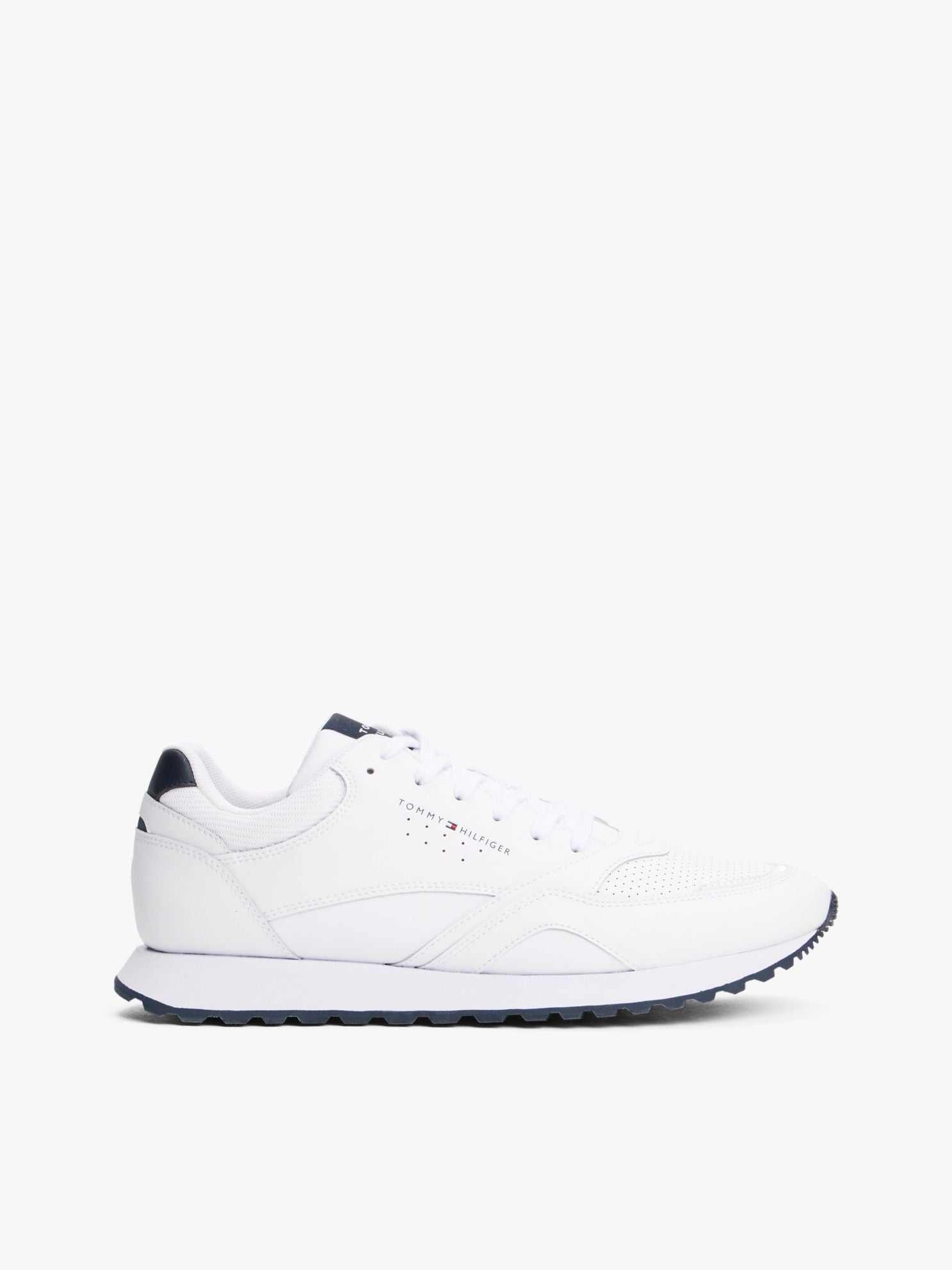 Tommy Hilfiger Leather-Mix Runner Sneaker