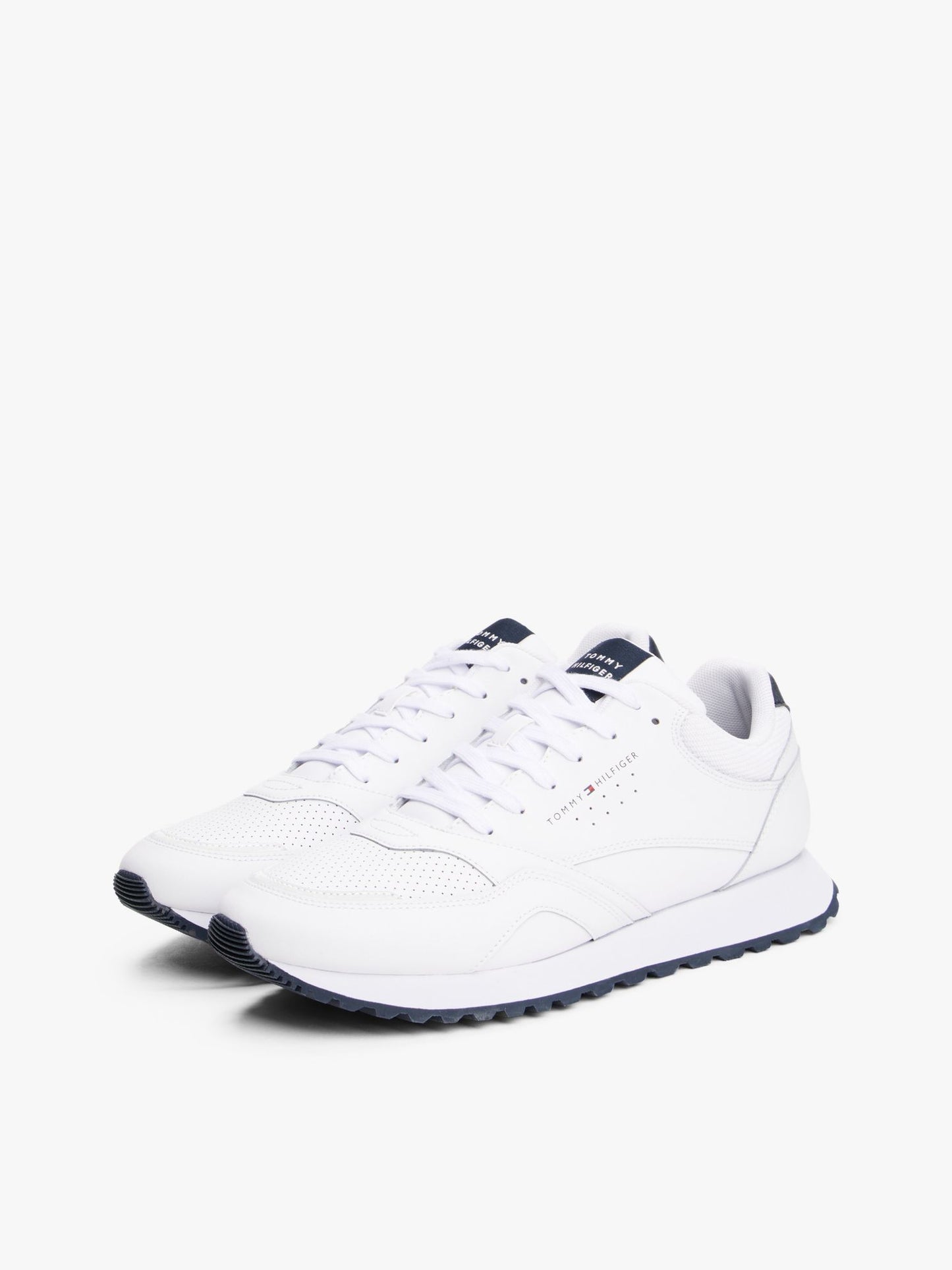 Tommy Hilfiger Leather-Mix Runner Sneaker