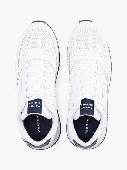 Tommy Hilfiger Leather-Mix Runner Sneaker