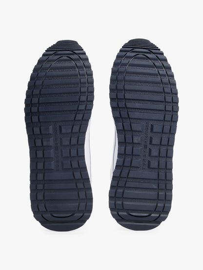 Tommy Hilfiger Leather-Mix Runner Sneaker