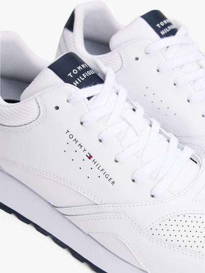 Tommy Hilfiger Leather-Mix Runner Sneaker