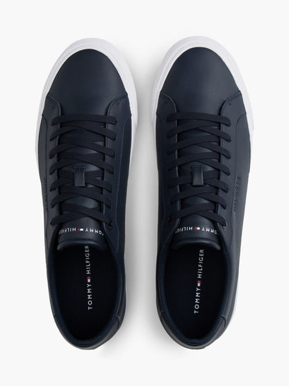 Tommy Hilfiger Flag Stripe Vulcanized Leather Sneaker
