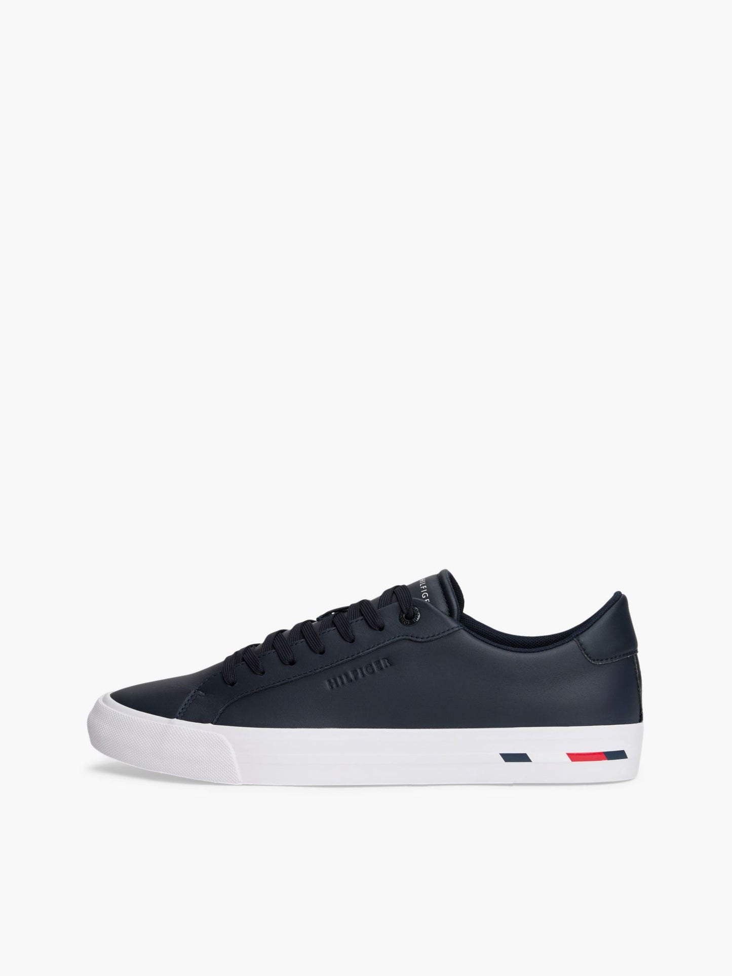 Tommy Hilfiger Flag Stripe Vulcanized Leather Sneaker