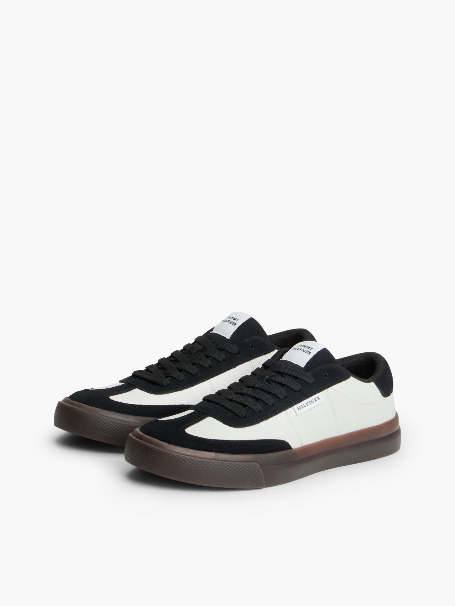 Tommy Hilfiger Suede & Leather Vulcanized Sneaker