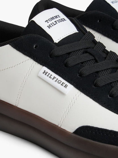 Tommy Hilfiger Suede & Leather Vulcanized Sneaker