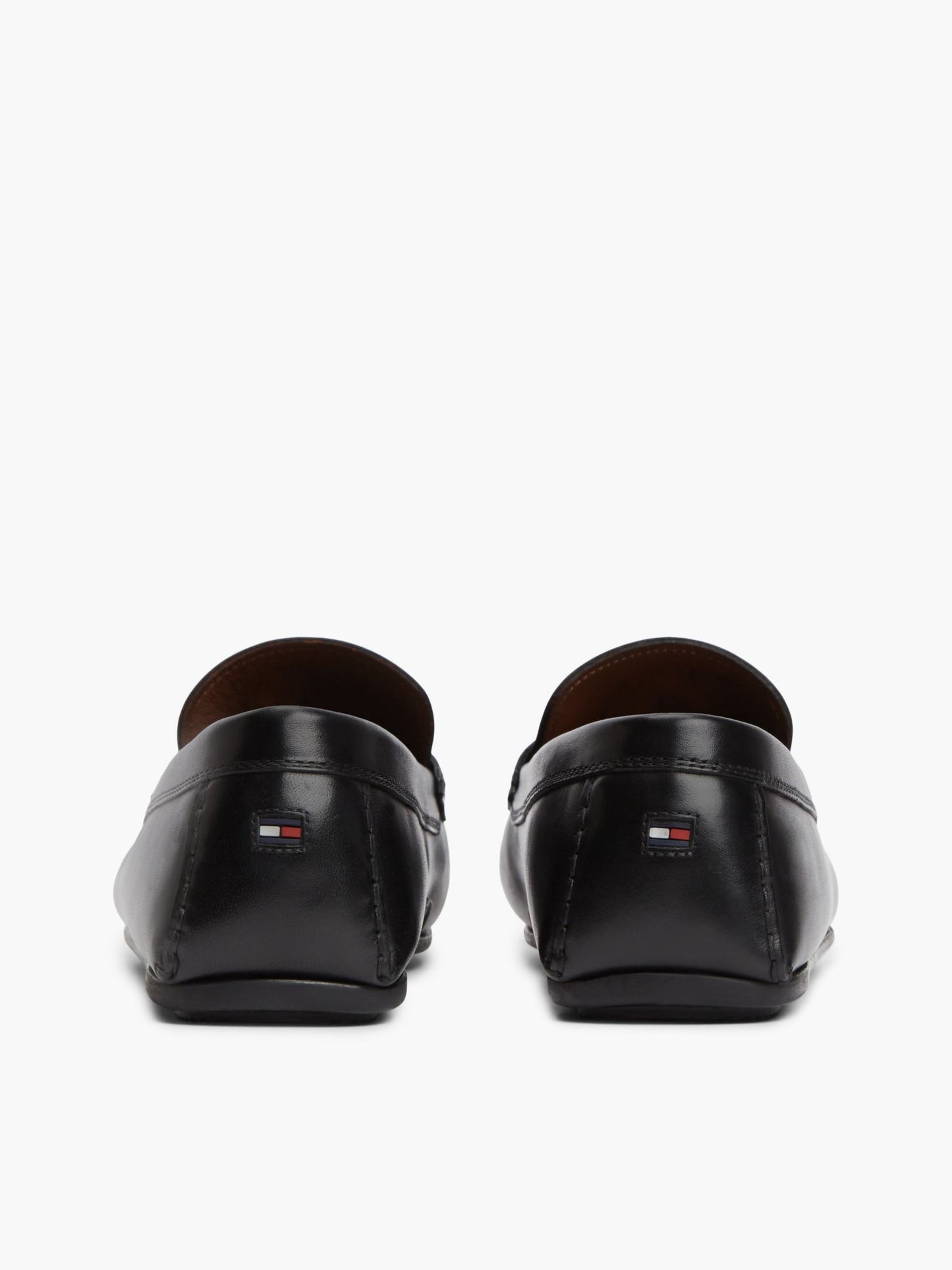 Tommy Hilfiger Flag Hardware Leather Driving Loafer