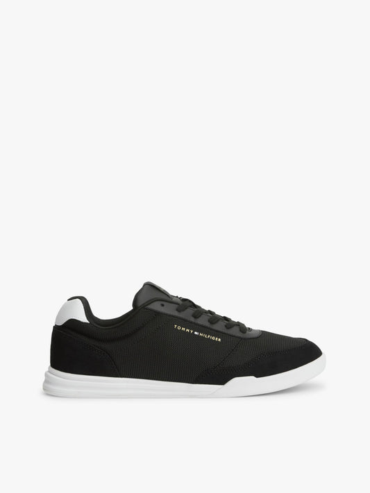 Tommy Hilfiger Mixed-Media Low-Top Cupsole Sneaker