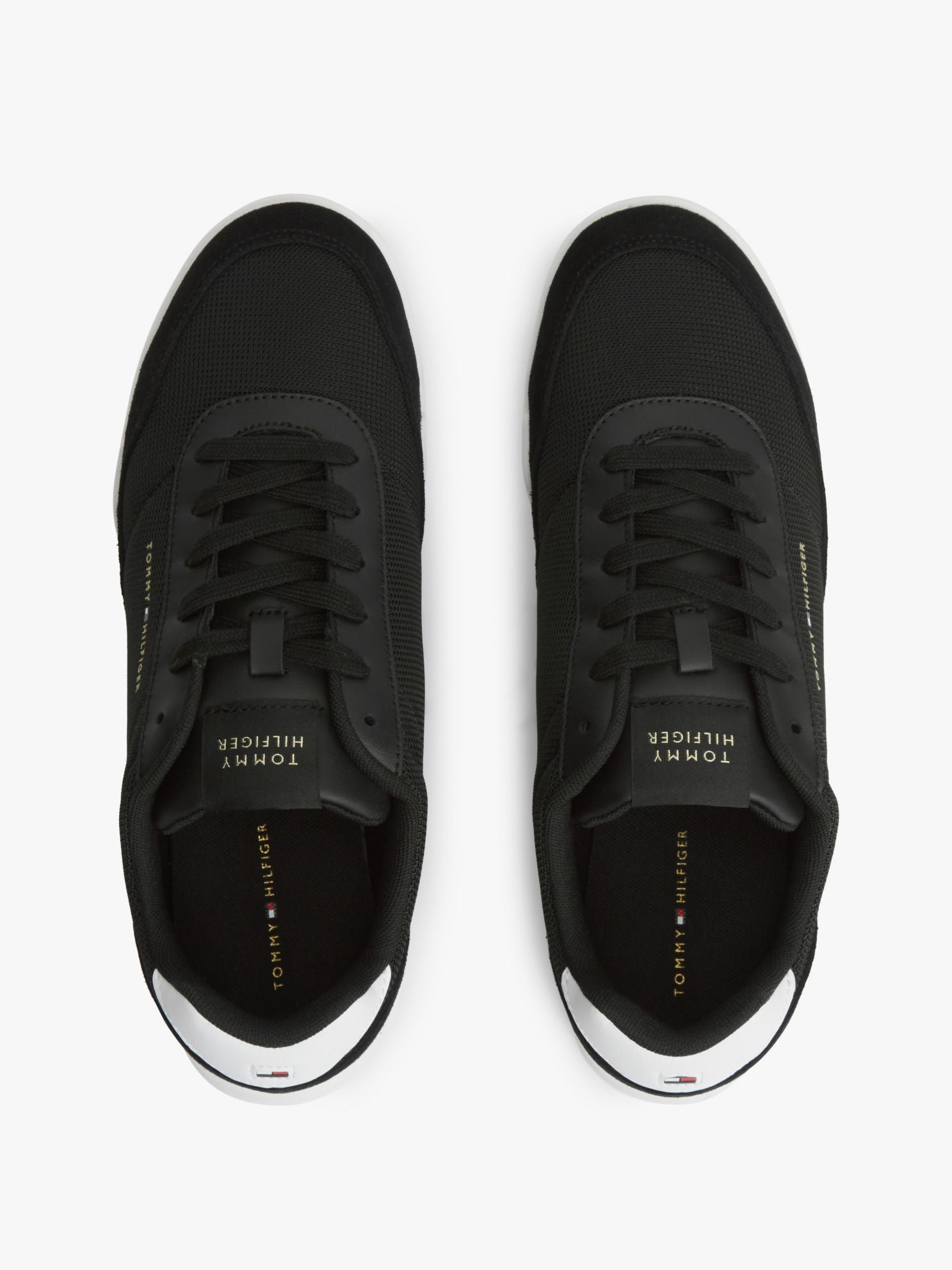 Tommy Hilfiger Mixed-Media Low-Top Cupsole Sneaker