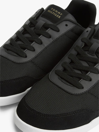 Tommy Hilfiger Mixed-Media Low-Top Cupsole Sneaker