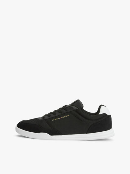 Tommy Hilfiger Mixed-Media Low-Top Cupsole Sneaker