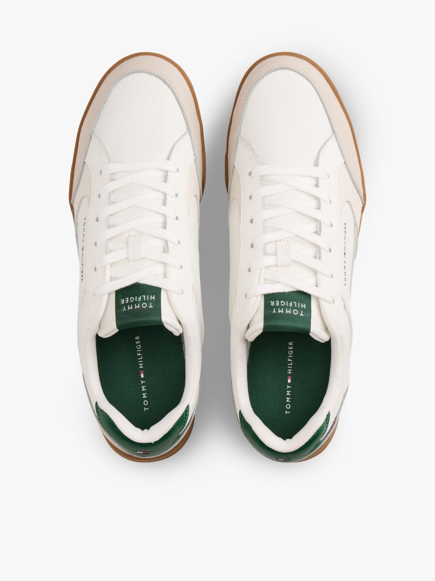 Tommy Hilfiger Leather Low-Top Cupsole Sneaker