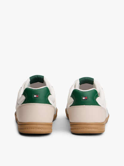 Tommy Hilfiger Leather Low-Top Cupsole Sneaker