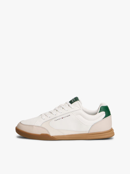 Tommy Hilfiger Leather Low-Top Cupsole Sneaker