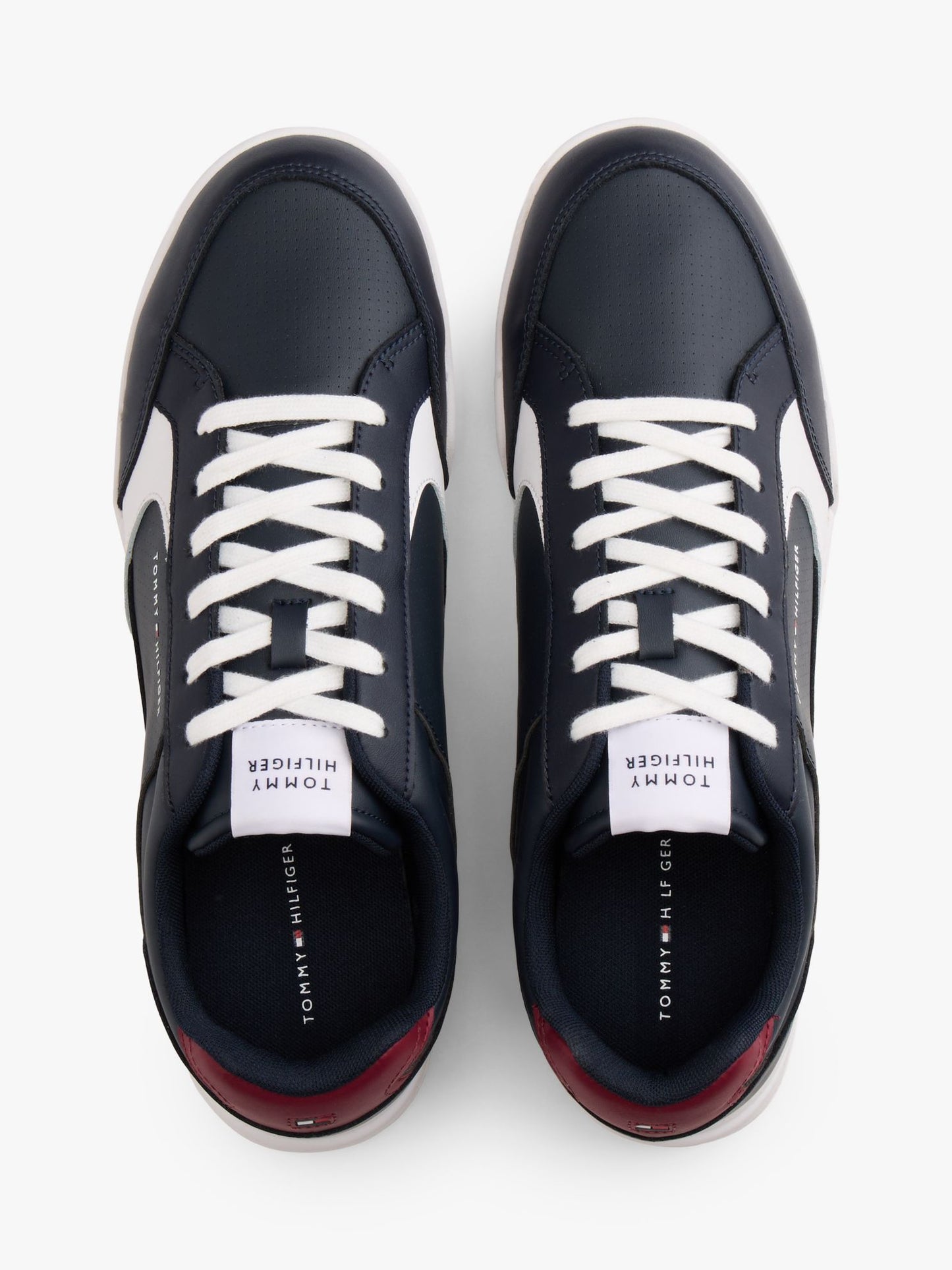 Tommy Hilfiger Leather Low-Top Cupsole Sneaker