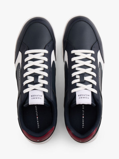 Tommy Hilfiger Leather Low-Top Cupsole Sneaker