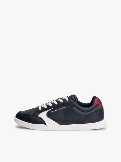 Tommy Hilfiger Leather Low-Top Cupsole Sneaker