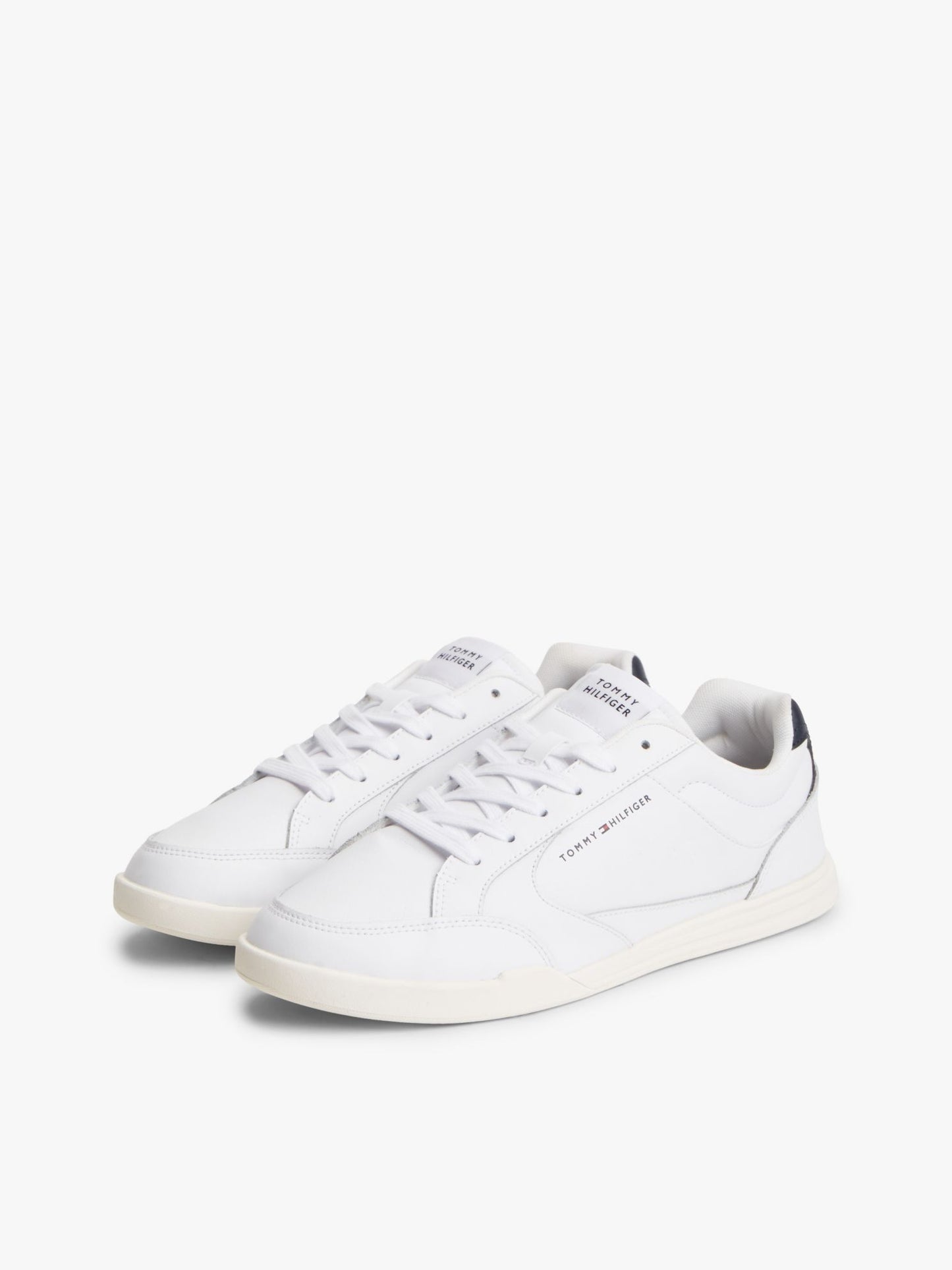 Tommy Hilfiger Leather Low-Top Cupsole Sneaker