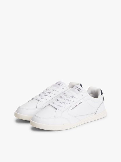 Tommy Hilfiger Leather Low-Top Cupsole Sneaker