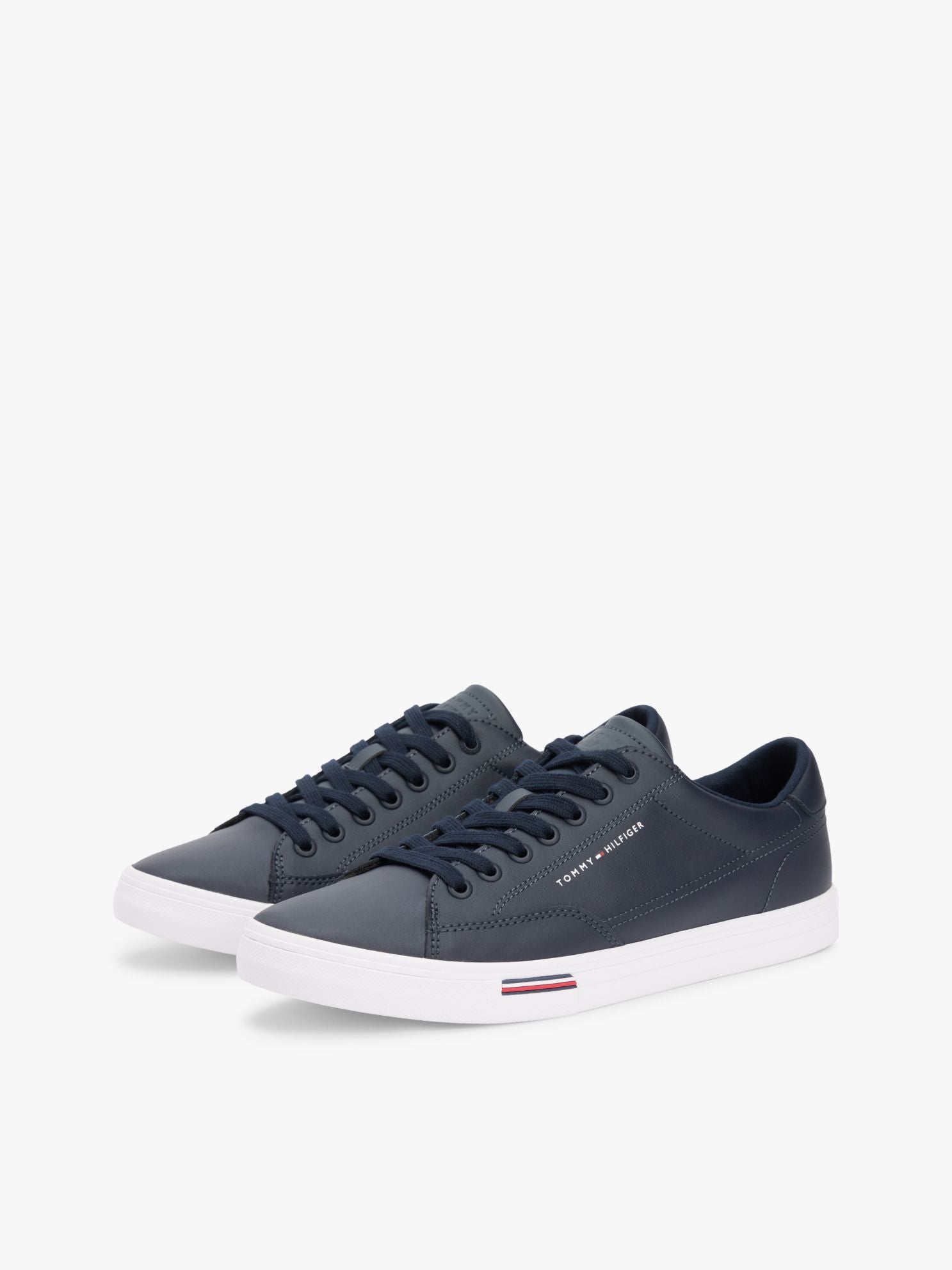 Tommy Hilfiger Vulcanized Leather Mix Sneaker