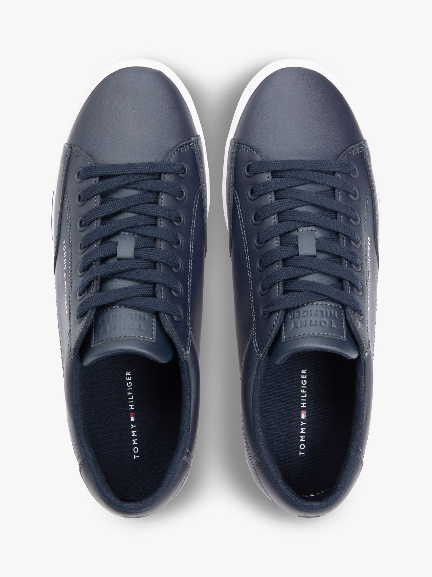 Tommy Hilfiger Vulcanized Leather Mix Sneaker