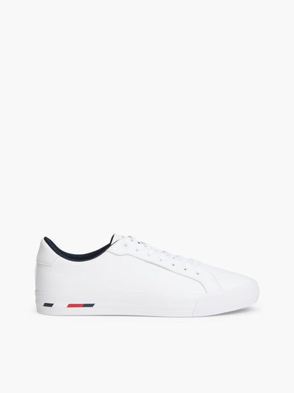 Tommy Hilfiger Flag Stripe Vulcanized Leather Sneaker