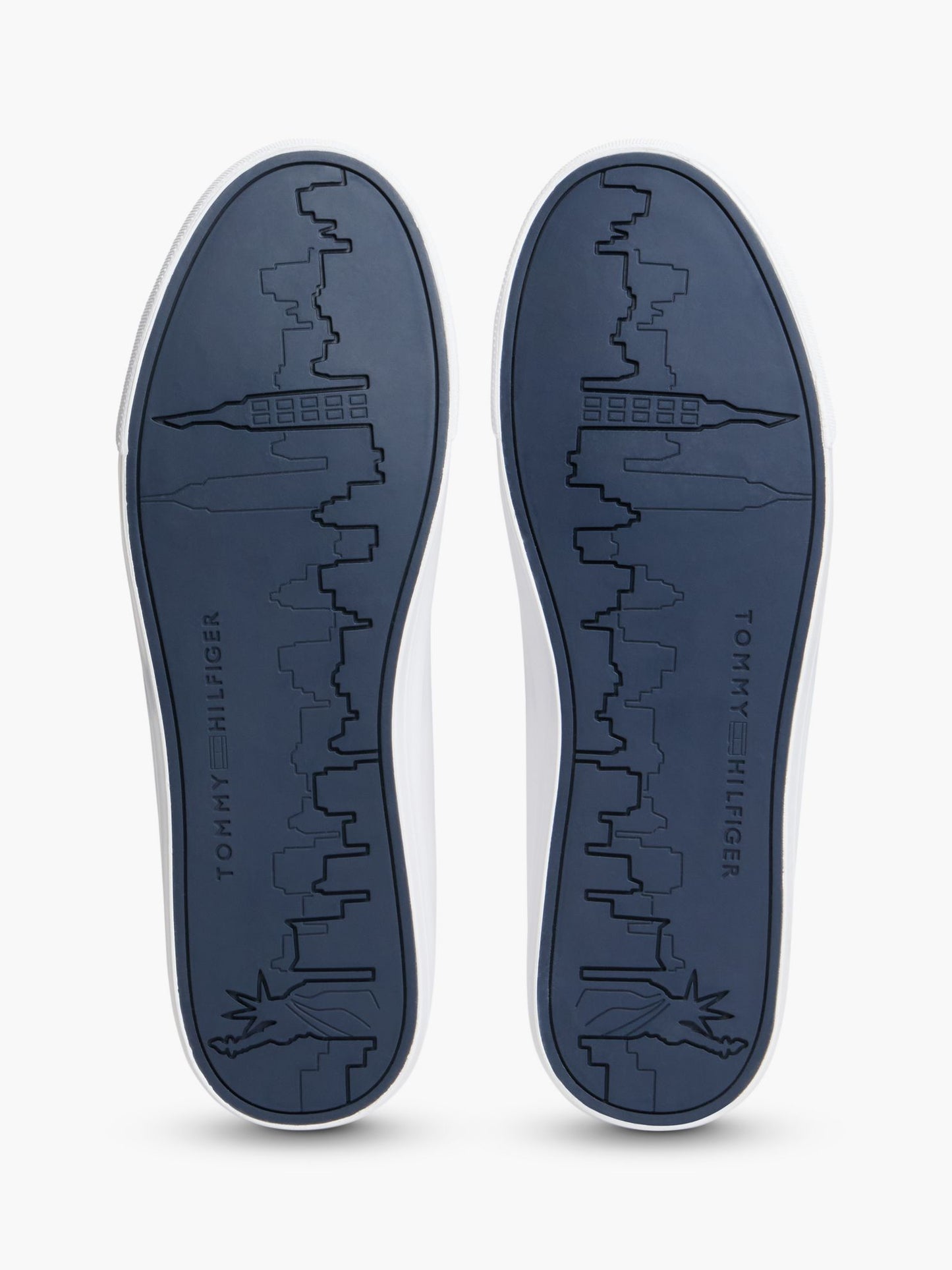 Tommy Hilfiger Flag Stripe Vulcanized Leather Sneaker