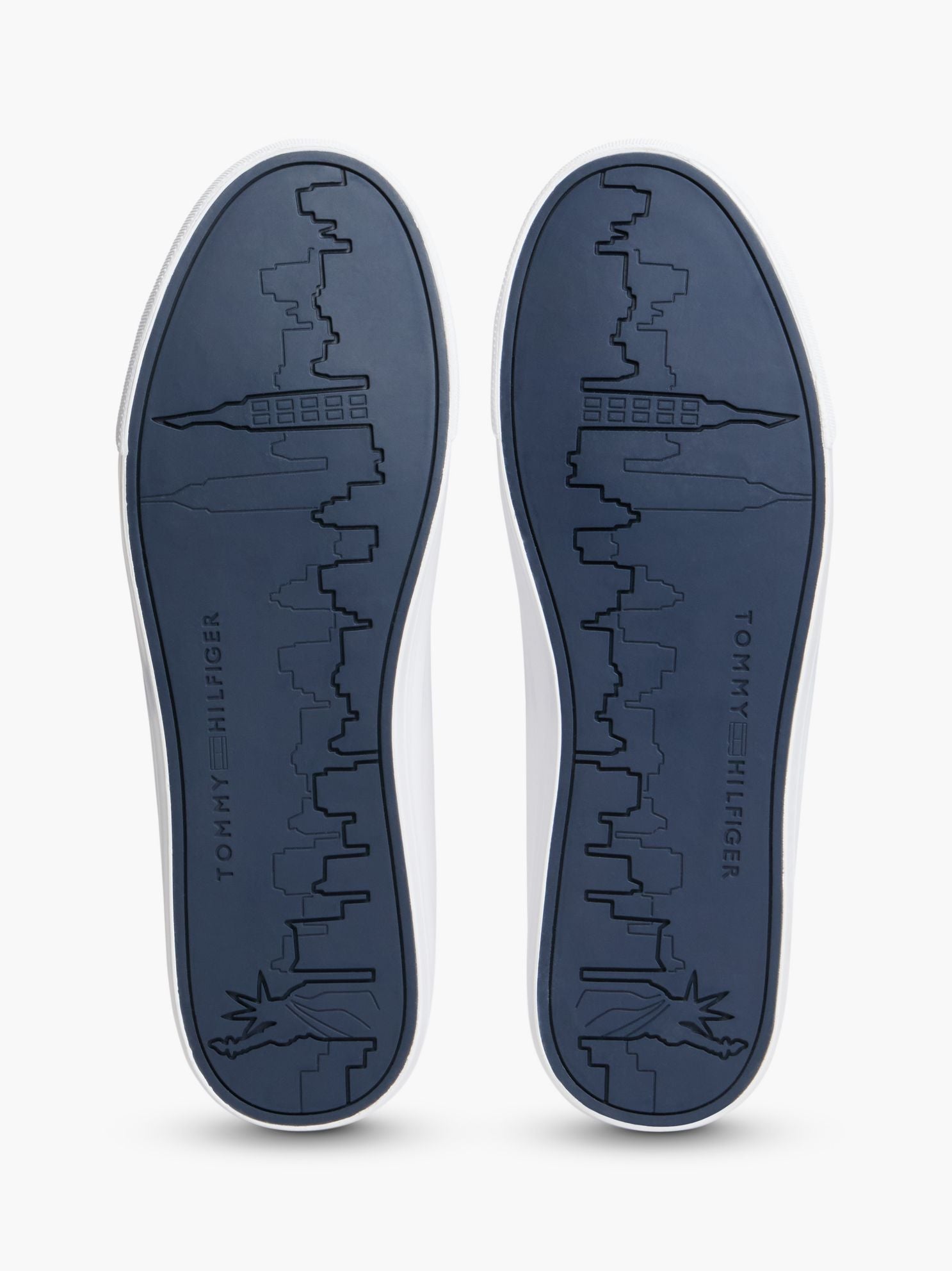 Tommy Hilfiger Flag Stripe Vulcanized Leather Sneaker