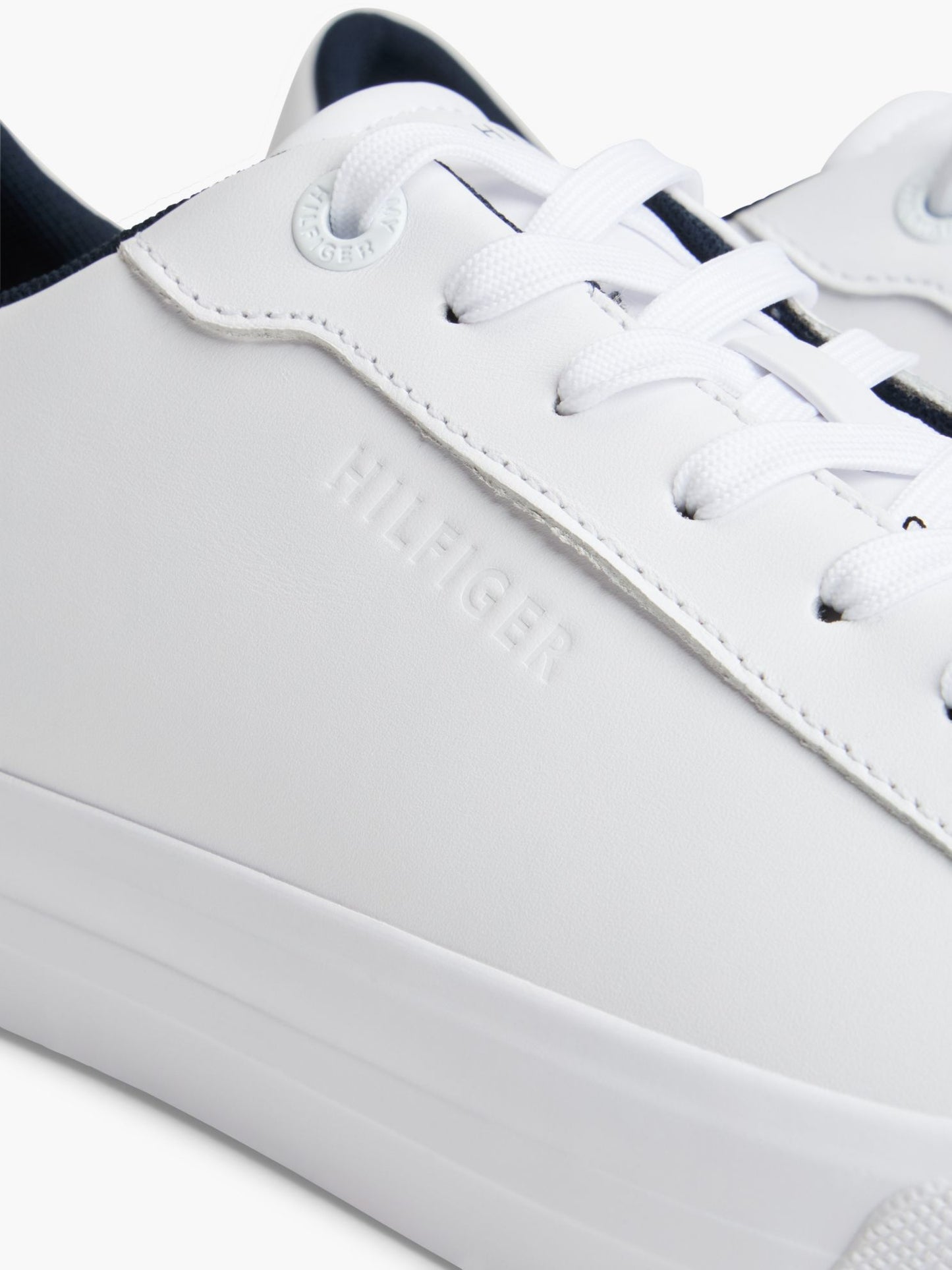 Tommy Hilfiger Flag Stripe Vulcanized Leather Sneaker