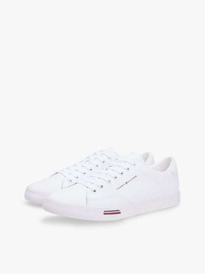 Tommy Hilfiger Vulcanized Leather Mix Sneaker