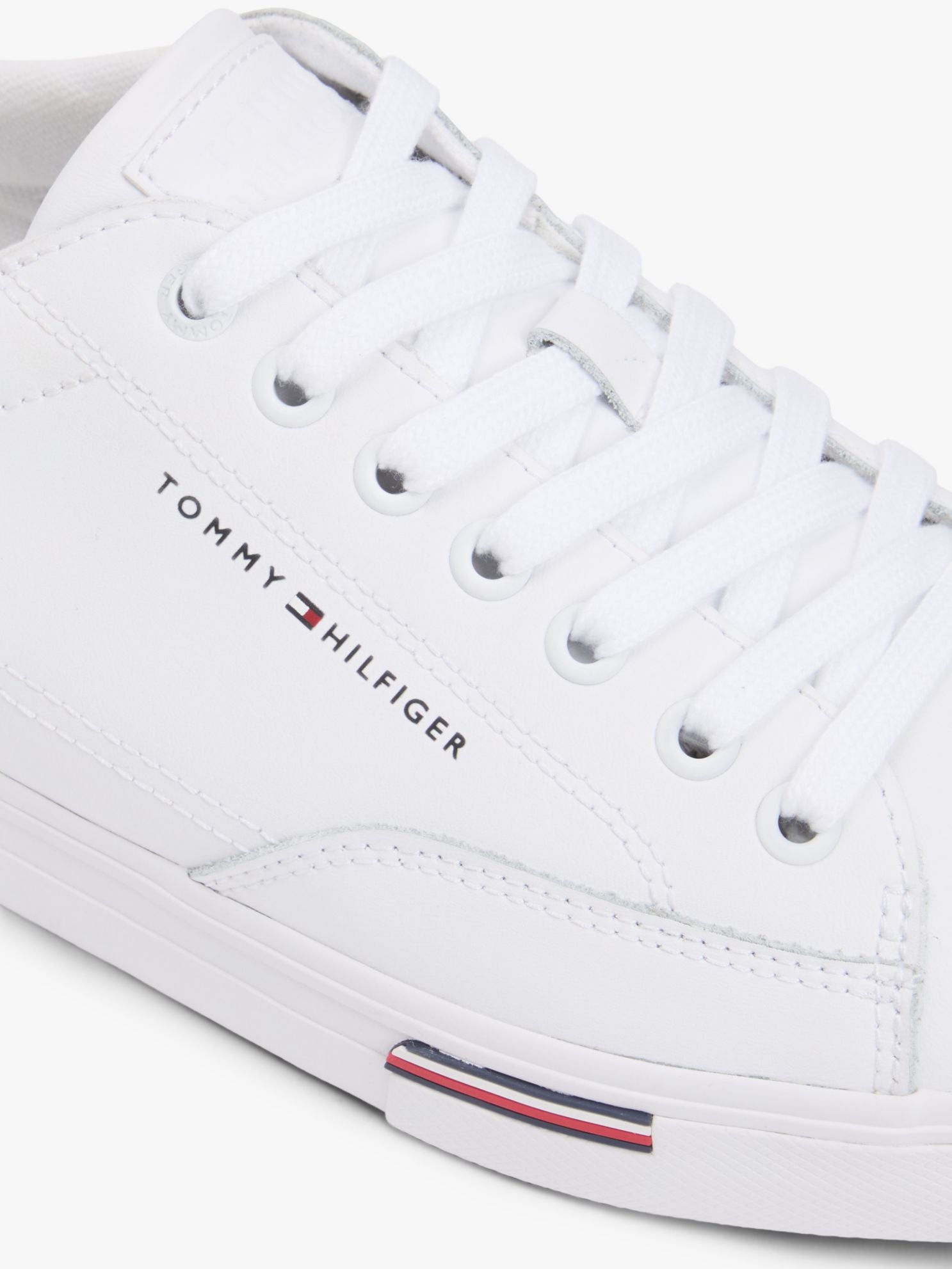 Tommy Hilfiger Vulcanized Leather Mix Sneaker