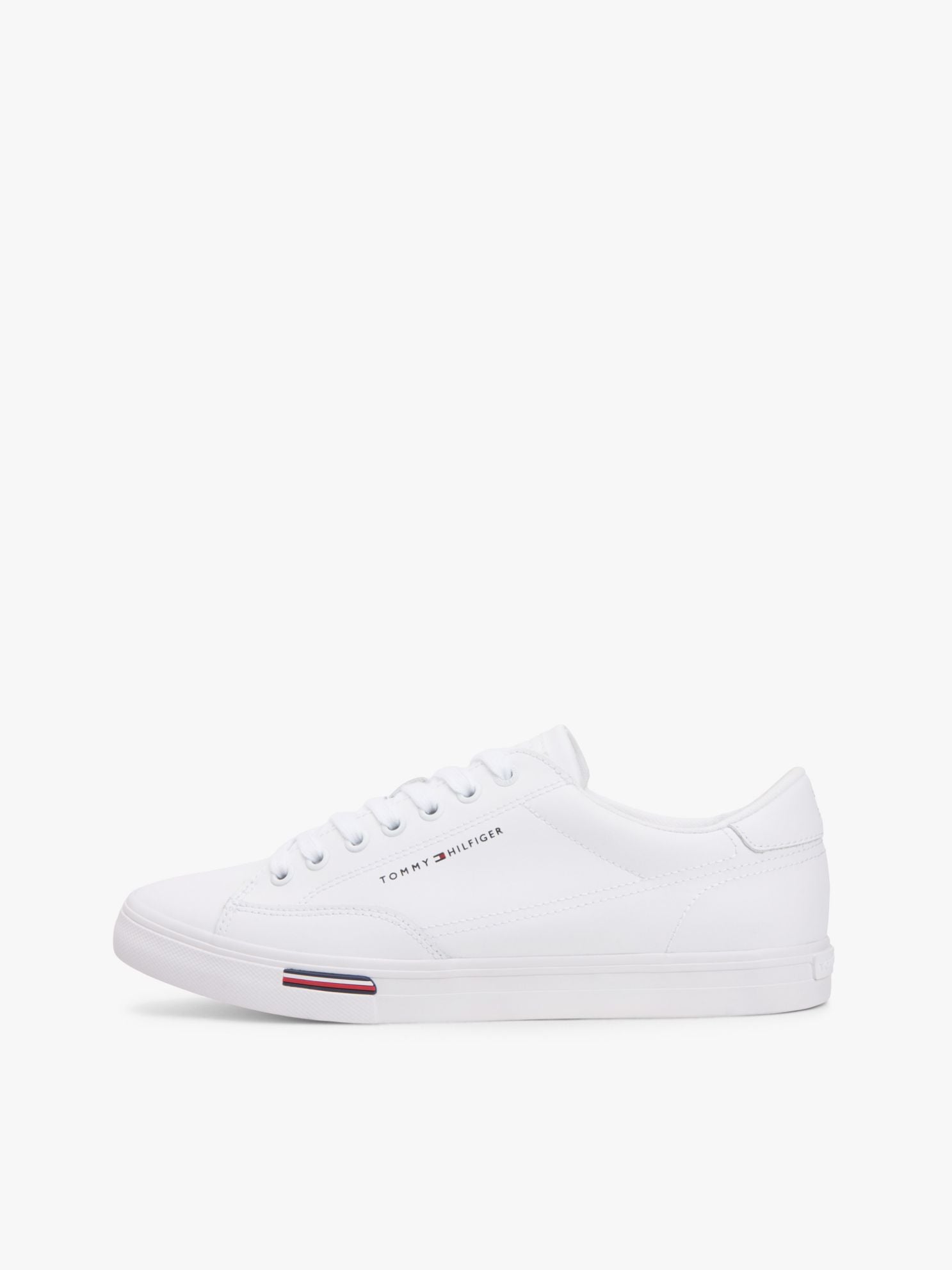 Tommy Hilfiger Vulcanized Leather Mix Sneaker